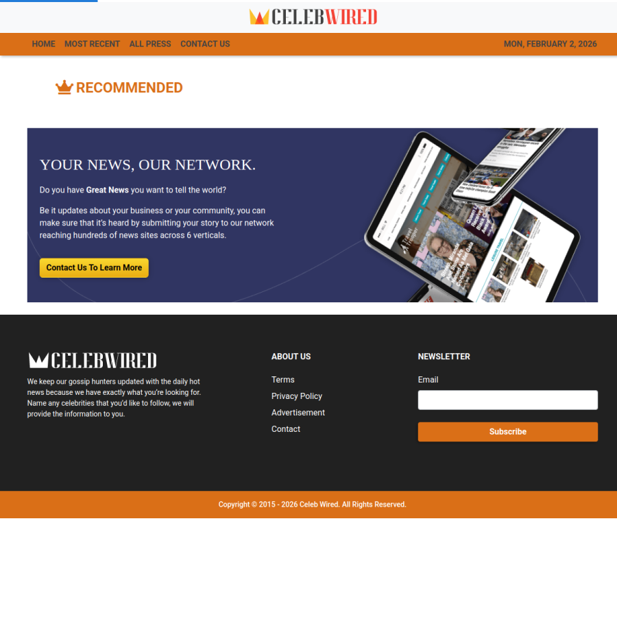 Preview: Announces New Film Projects