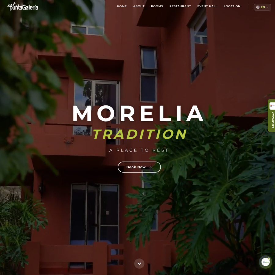 Captura de hotelpuntagaleria.mx