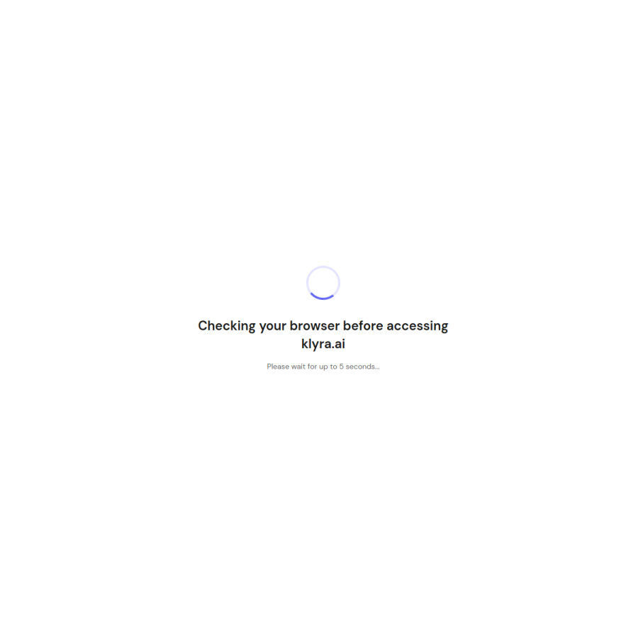 Klyra AI官网 网站预览