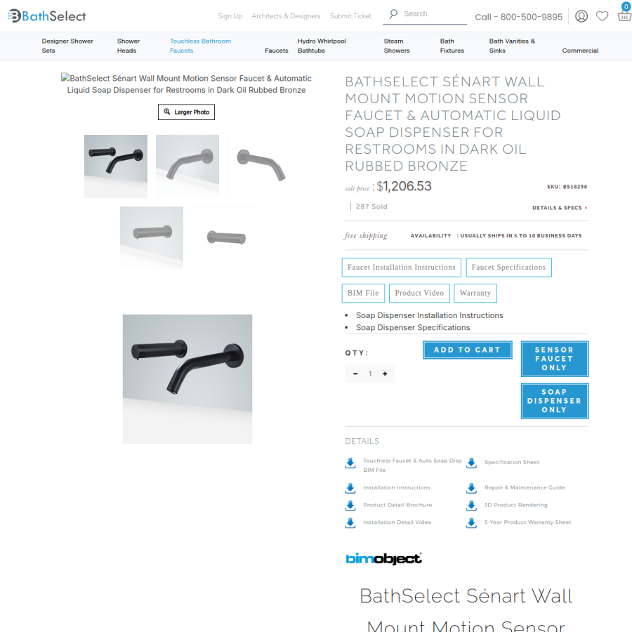 BathSelect S�nart ORB Set� (BS18298)