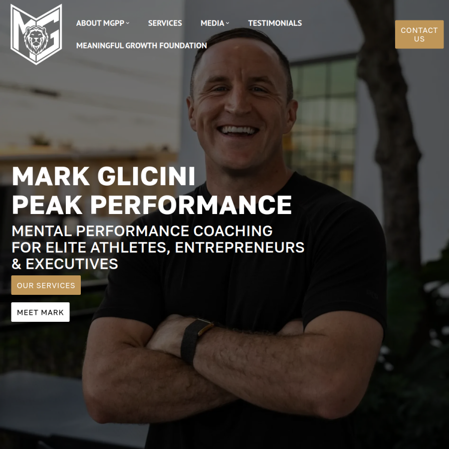 Mark Glicini Peak Performance homepage