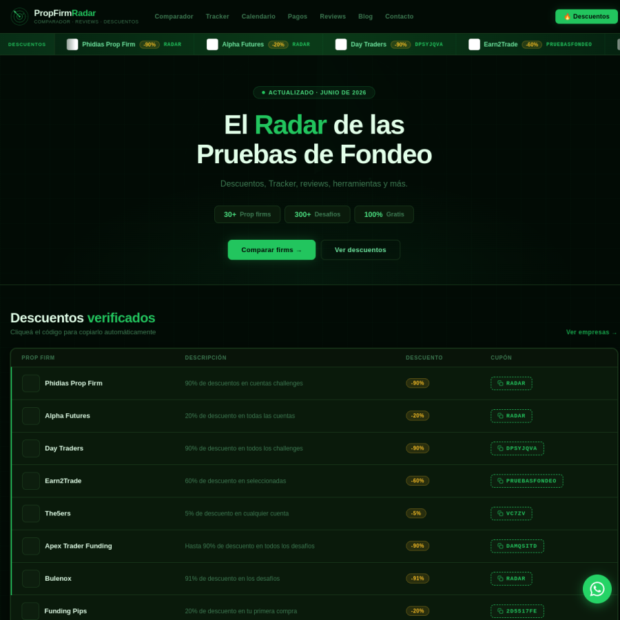 PropFirm Radar