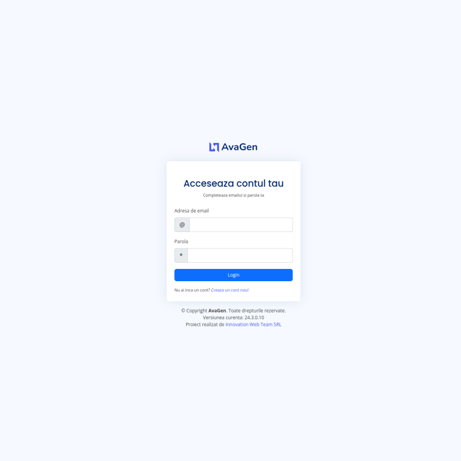 Aplicatie web based facturare