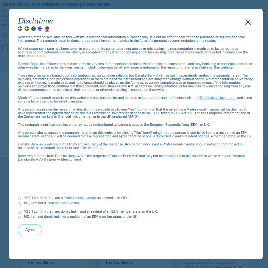 Danske Bank — Research Hub — Live site · Danske Bank Research