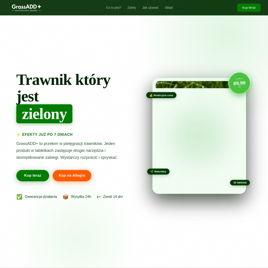 Podgląd strony grassadd.pl