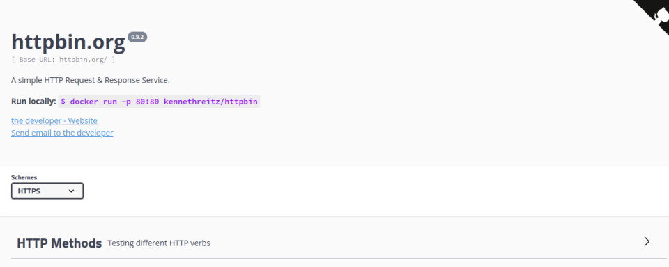 Preview of httpbin