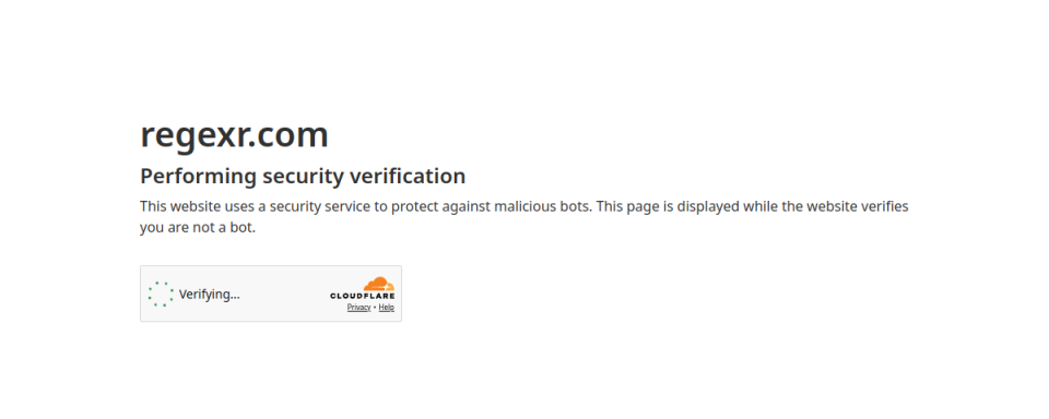 Preview of RegExr