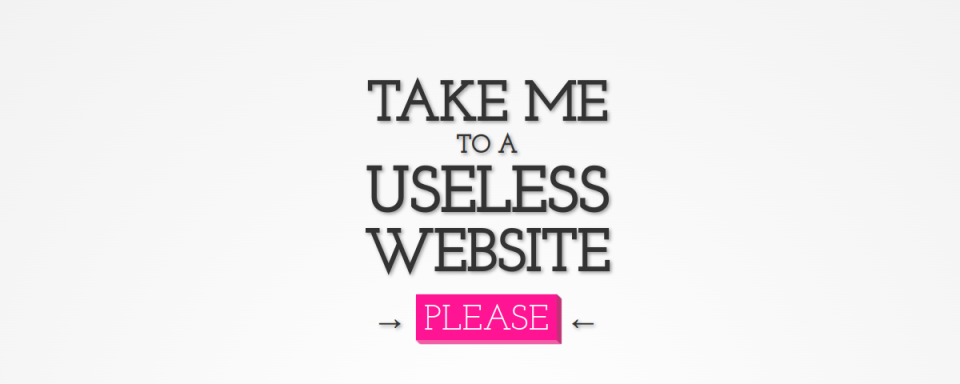 Preview of The Useless Web