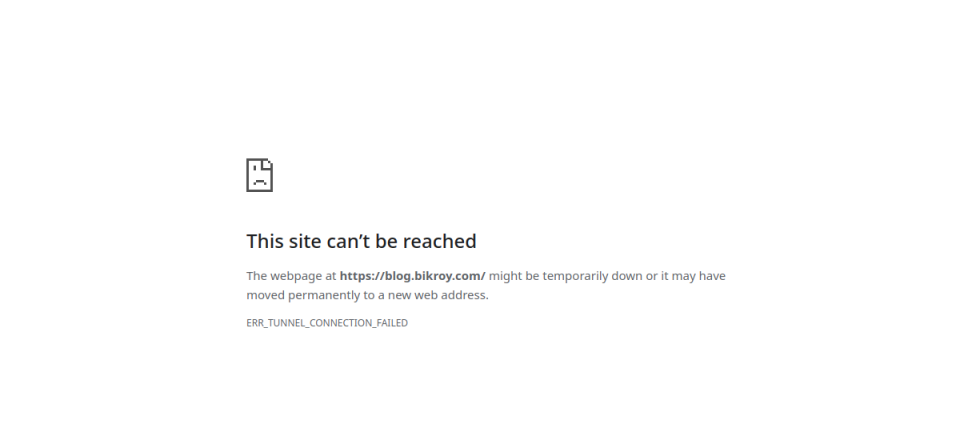 Bikroy Blog website screenshot