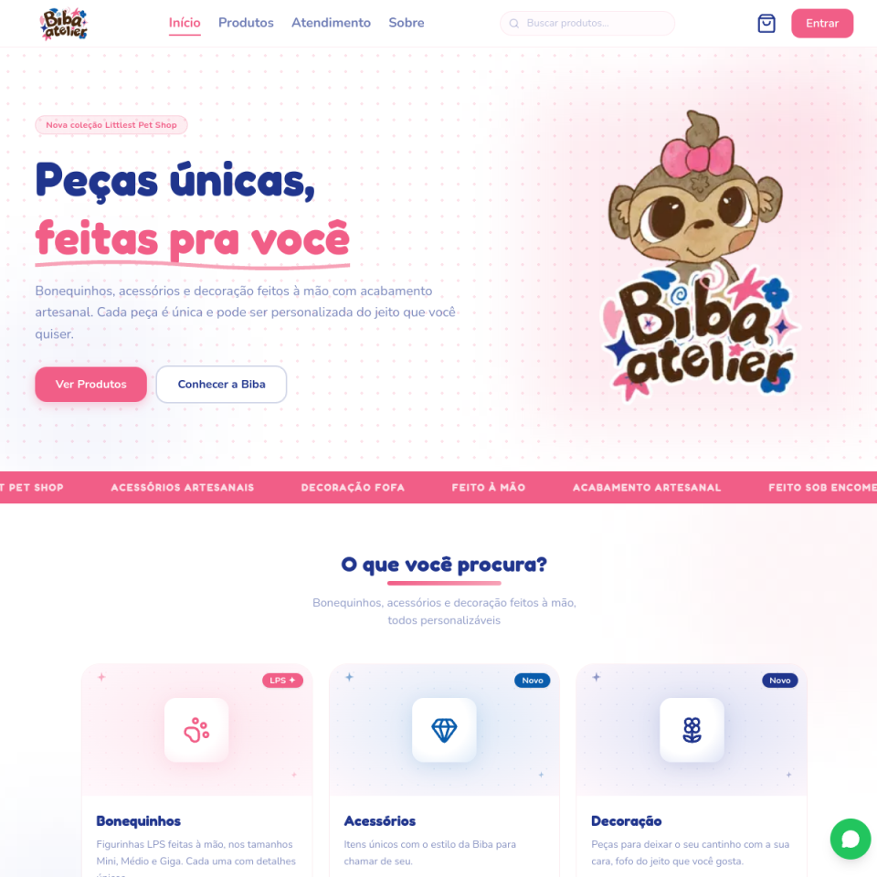 Home do site Biba Atelier