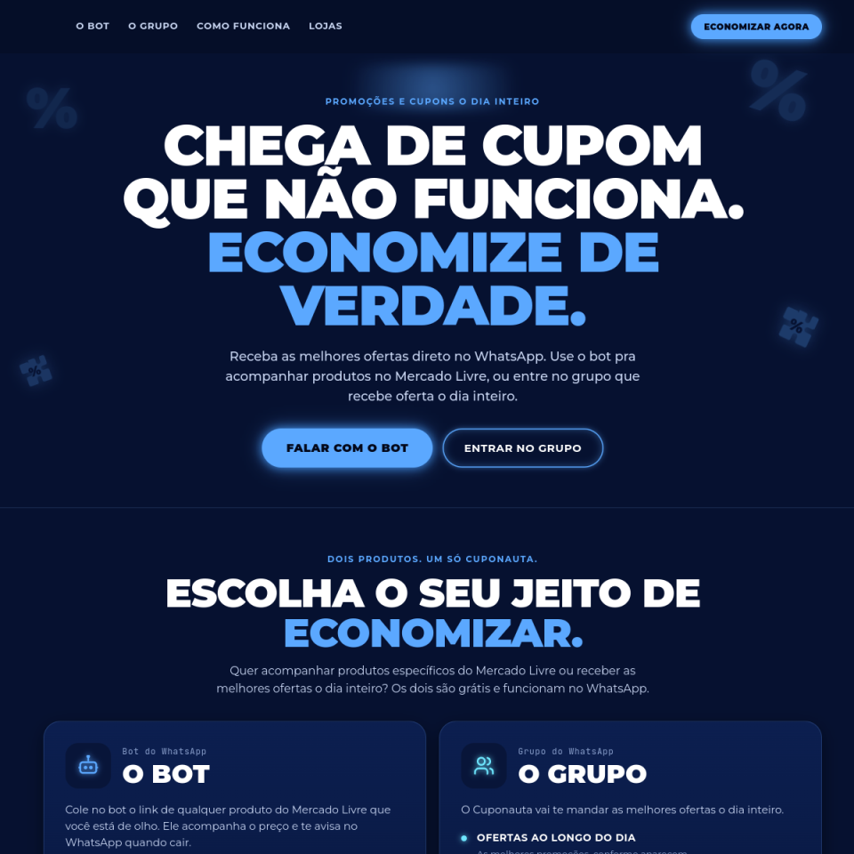 Home do site Cuponauta