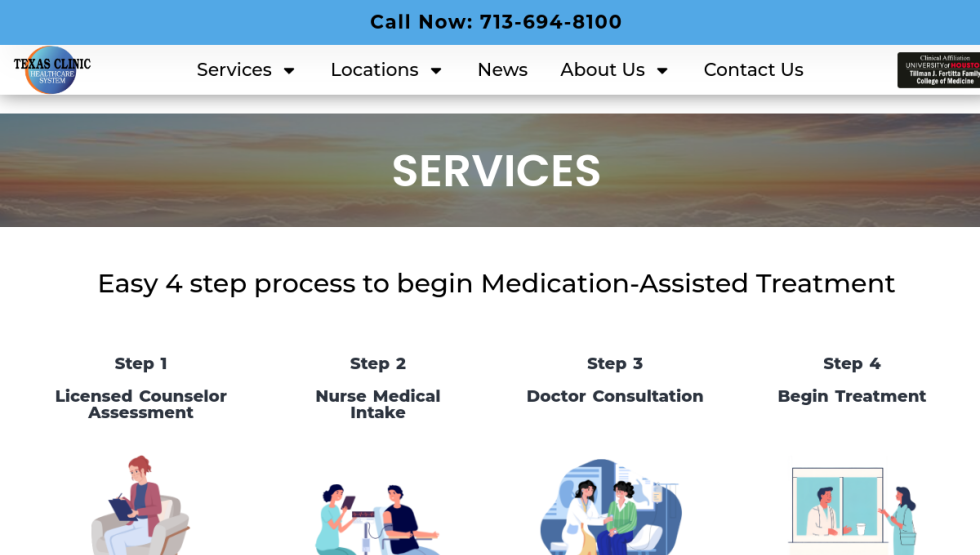 Texas Clinic treatment services